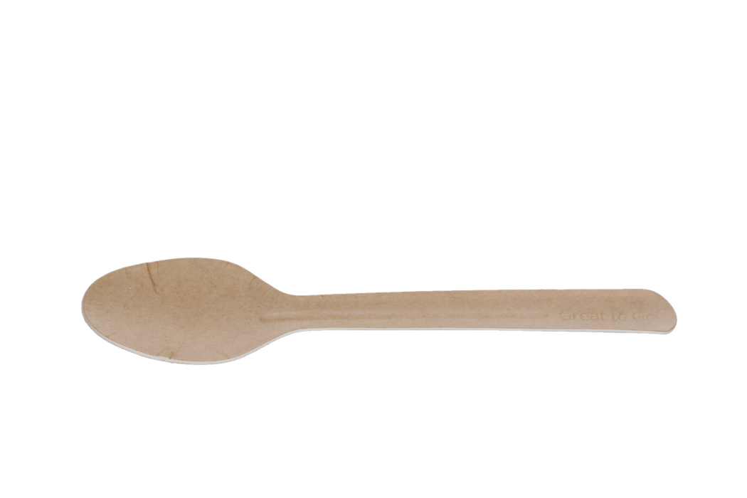 Cardboard spoon 165mm BIO