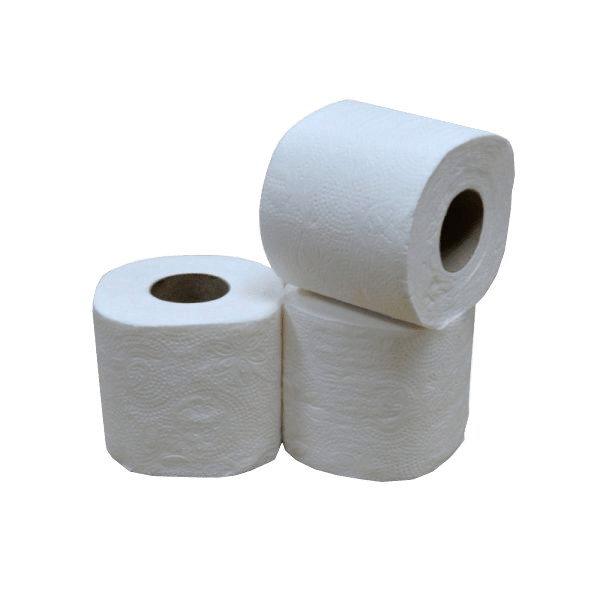 Toilet paper cellulose 2 ply 400 sheet 10x4 rolls takeaware.nl