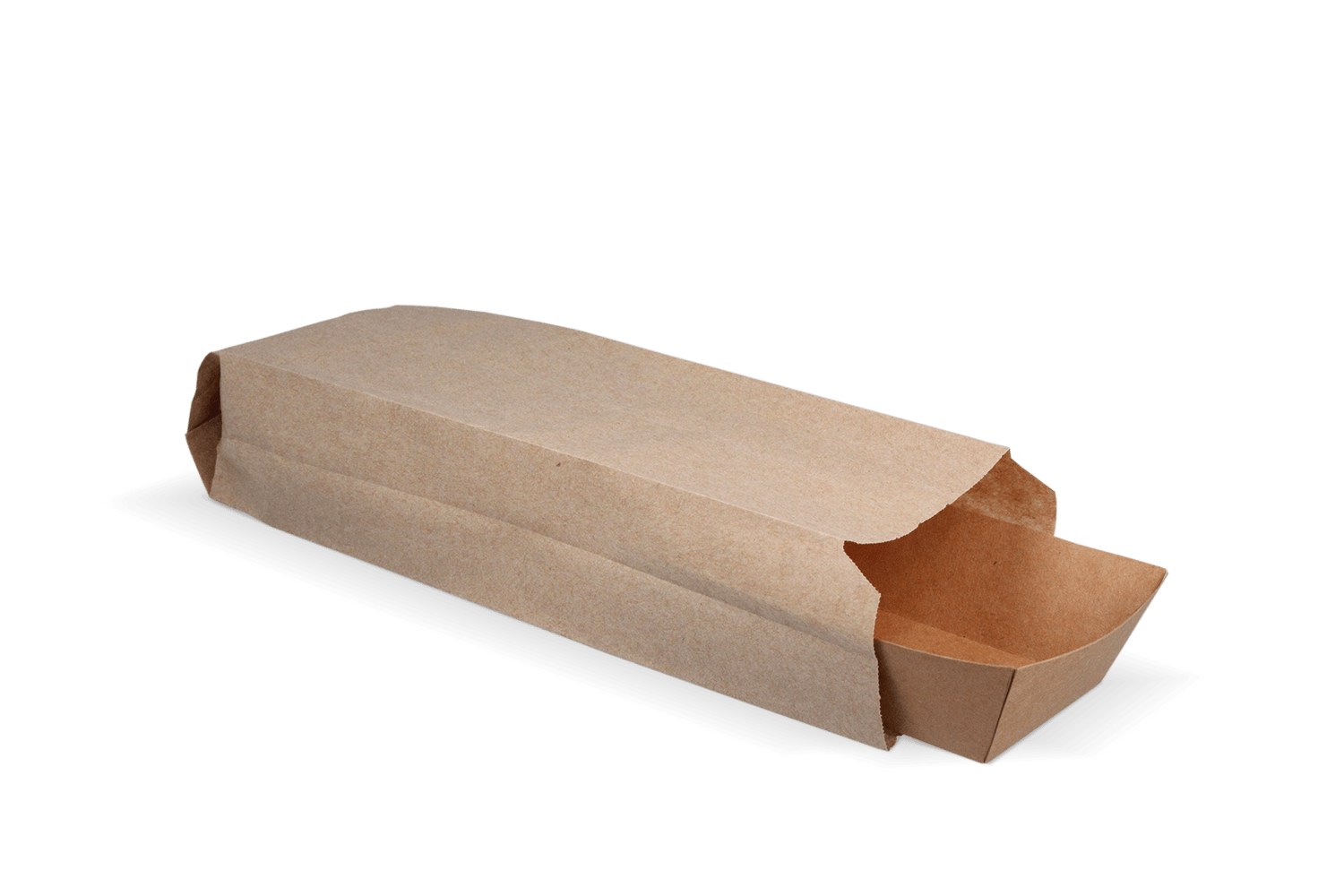 takeaware.nl Papieren zakken Snackzakken nr 11 (frikandel)  Kraft 50gr |  10kg