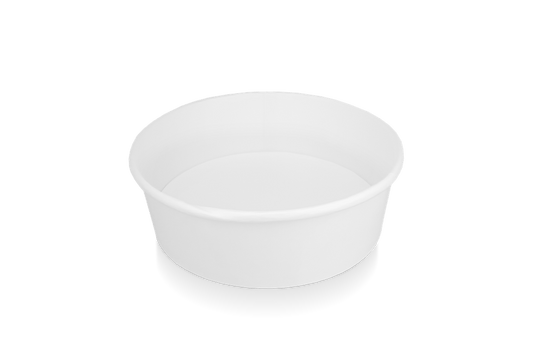 takeaware.nl Saladebakken en bowls Salade Poke Bowl 500ml 20oz Ø148mm wit