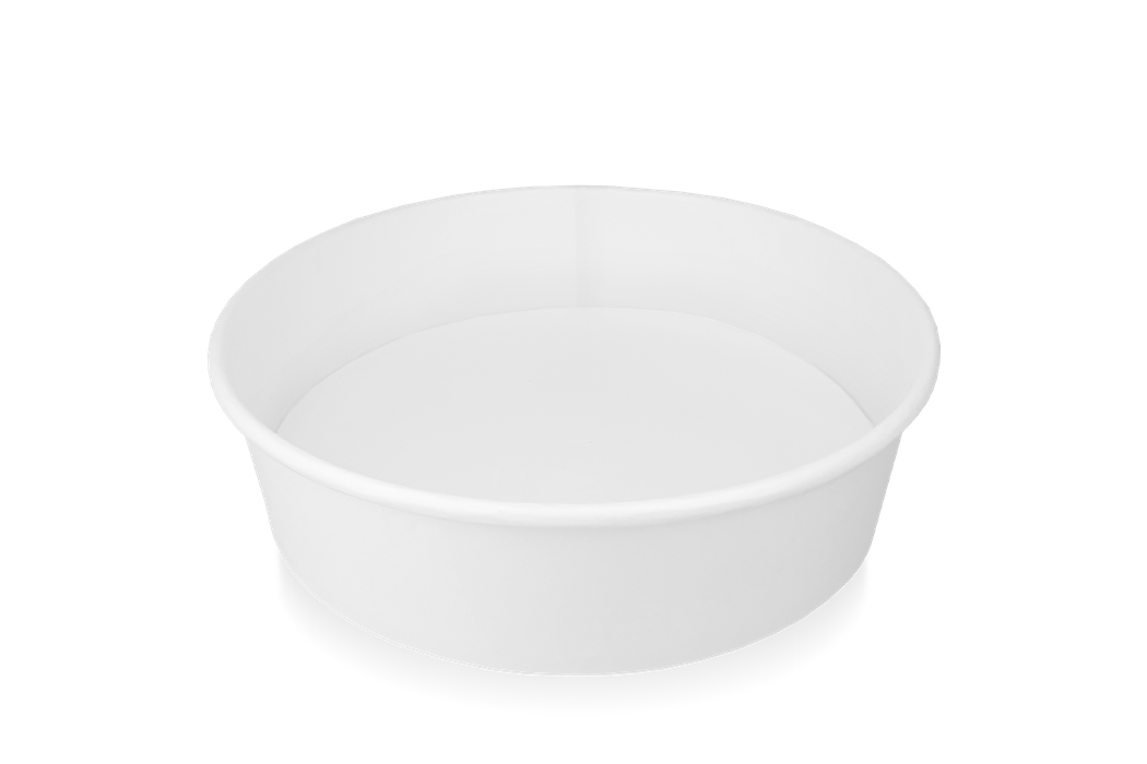 takeaware.nl Saladebakken en bowls Salade Poke Bowl 900ml 30oz Ø184mm wit