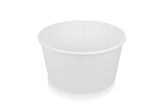 takeaware.nl Saladebakken en bowls Salade Poke Bowl 1000ml 32oz Ø148mm wit