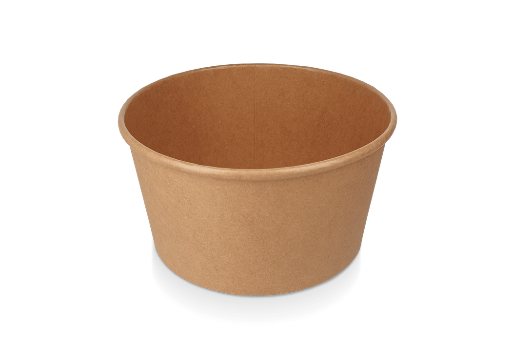 takeaware.nl Saladebakken en bowls Salade Poke Bowl 1000ml 32oz Ø148mm kraft