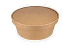takeaware.nl Saladebakken en bowls Deksel Salade Poke Bowl 900-1100-1300ml Ø184mm kraft