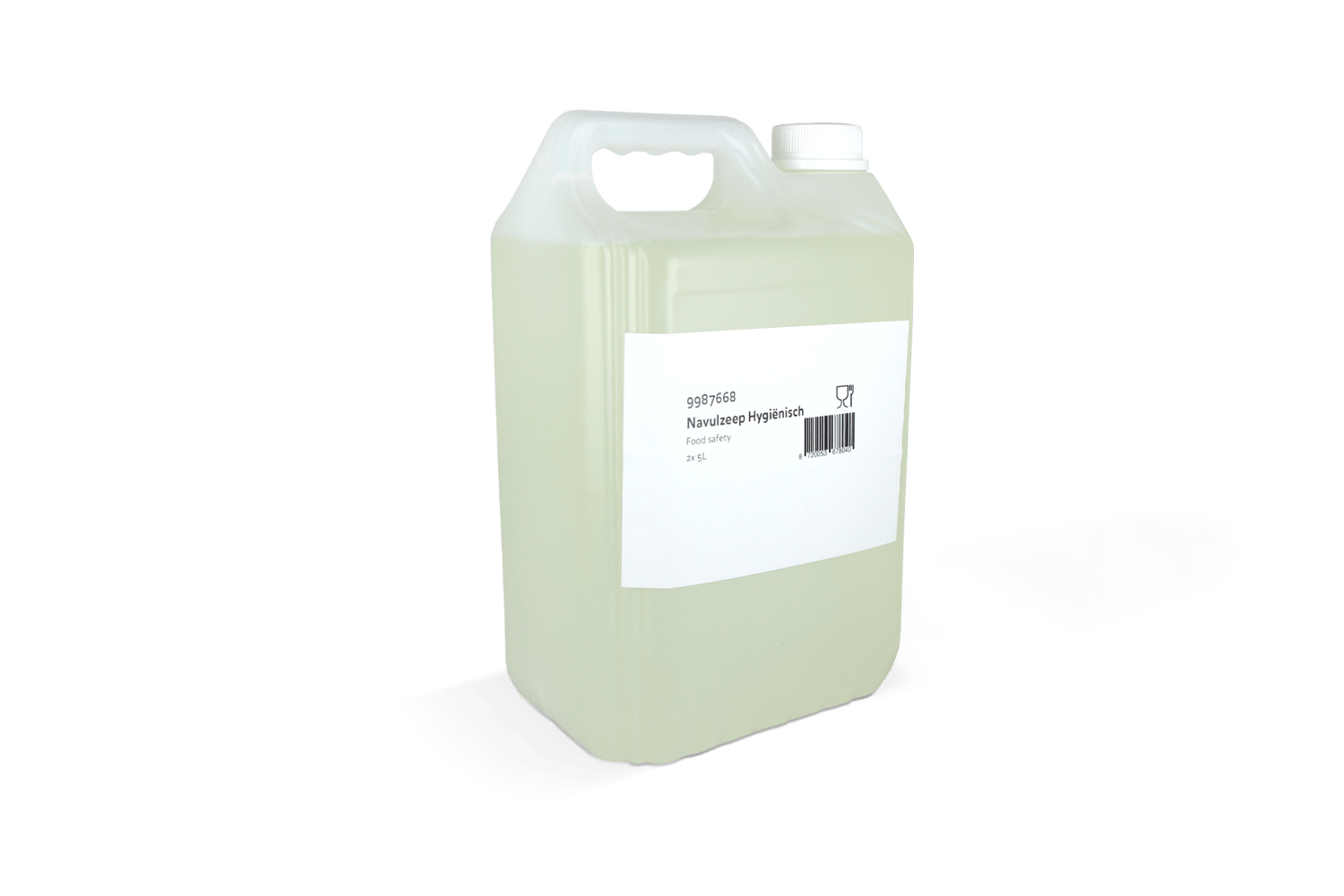 takeaware.nl Handzeep Extra Hygiënisch Navulling 2x5 liter T10