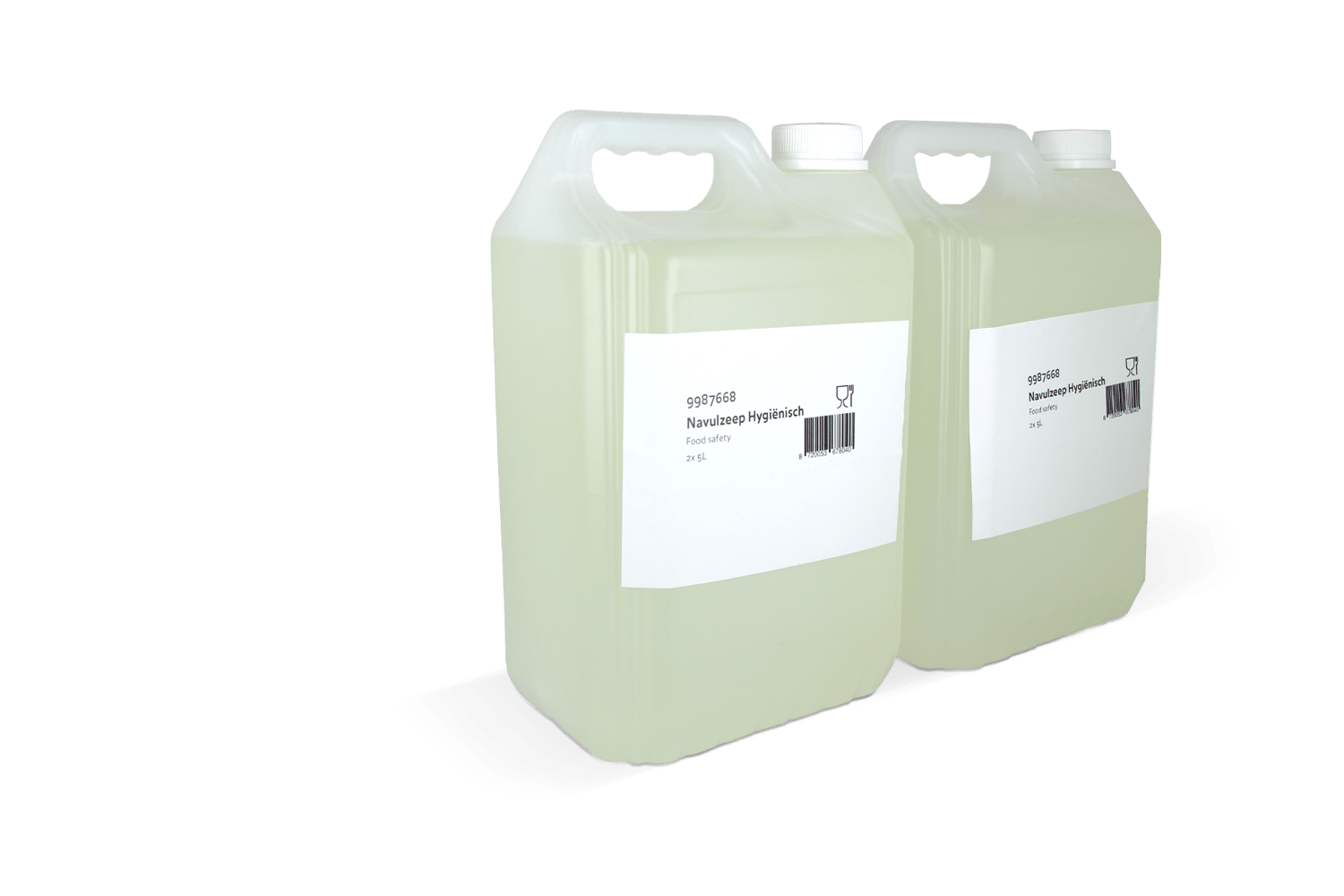 takeaware.nl Handzeep Extra Hygiënisch Navulling 2x5 liter T10