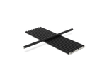 takeaware.nl Rietjes Papieren rietjes zwart 230x8mm BIO