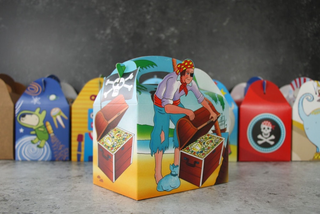 takeaware.nl Kids menuboxen Kids Menubox Pirate