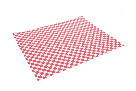 Greaseproof paper 28x34cm burger sheets rhombus BIO
