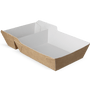 Frietbakjes A20 (A14+1) kraft/wit BIO