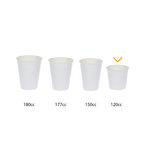 takeaware.nl Koffiebekers Kartonnen koffiebeker 120cc 4oz gestreept