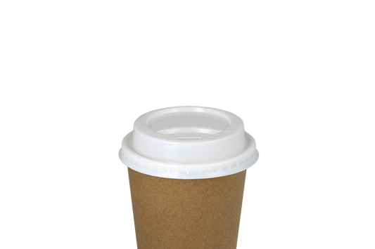 Coffee cup lids white Ø70mm