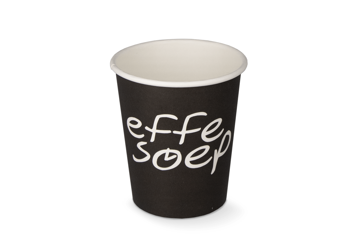 takeaware.nl Koffiebekers Koffiebeker 230cc/8oz SW - Effe Soep custom