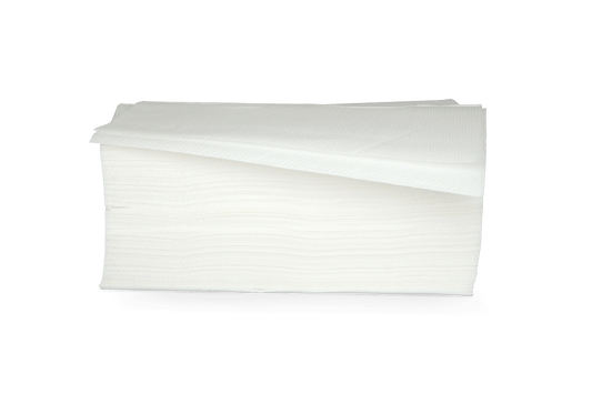 takeaware.nl Handdoek- en poetspapier Z-vouw handdoek cellulose 2 laags 21x24cm 20x160 vellen