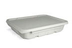 takeaware.nl Maaltijdbakken en schalen Deksel voor maaltijdbak 3945ml suikerriet BIO