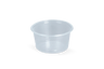 Round container 80cc Ø70mm Transparent