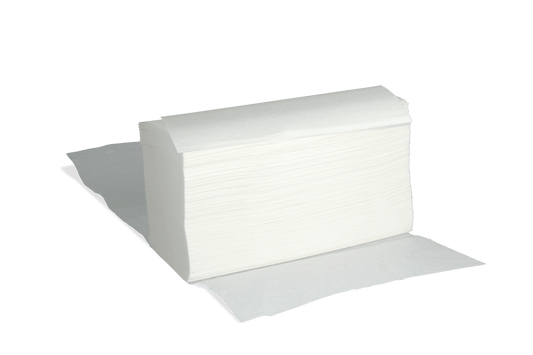 Multifold hand towel cellulose 2 ply 20.6x24cm 25x150 sheets