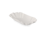 Cardboard tray scalloped 200x100x32mm white