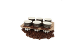 takeaware.nl Koffiebenodigdheden Draagtray voor 6 bekers Karton