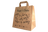 Paper carrier bags Medium Brown 26+17x27cm - BurgerNShake custom
