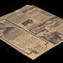 Hamburger bag 17x18cm newspaper greaseproof paper BIO