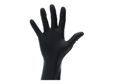 Gloves Vitrile Cat III Black Size S