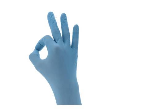 Gloves Nitrile Cat III Classic Blue Size XL